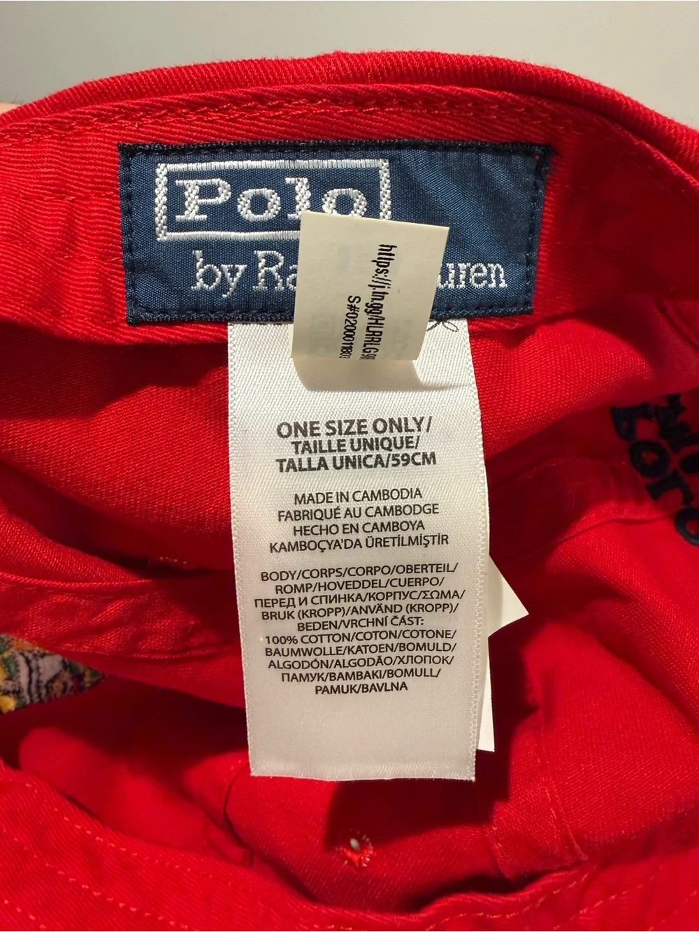 Polo Ralph Lauren Basketball Polo Bear Baseball Cap